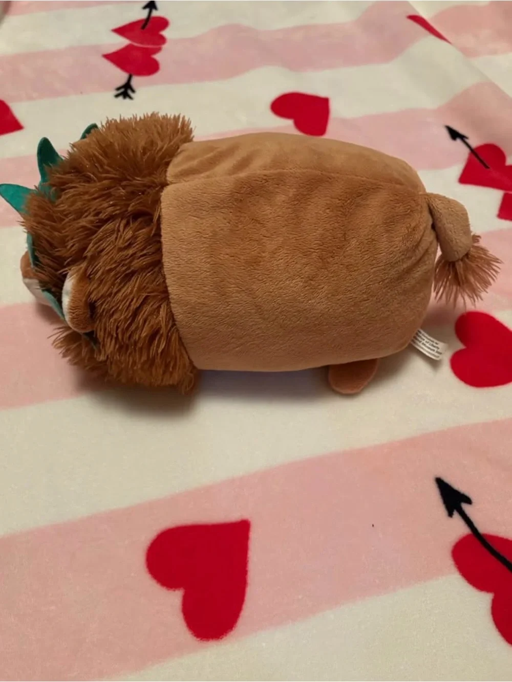 Plush Brown lion Statue of Liberty for Kids - Soft Crown Accessory